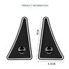 2pc Car Door Protector Anti-collision Strip Sticker Corner Cover Accessories For Mercedes Benz AMG W124 W202 W203 W204 W210 W211 CP2