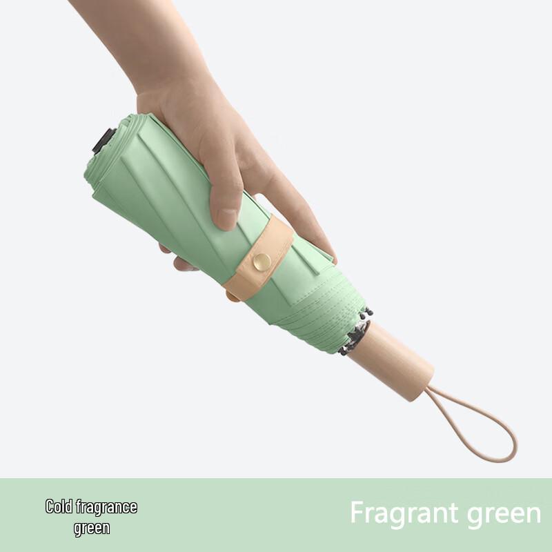 Mido Three-Fold UV Protection Sun Rain Umbrella