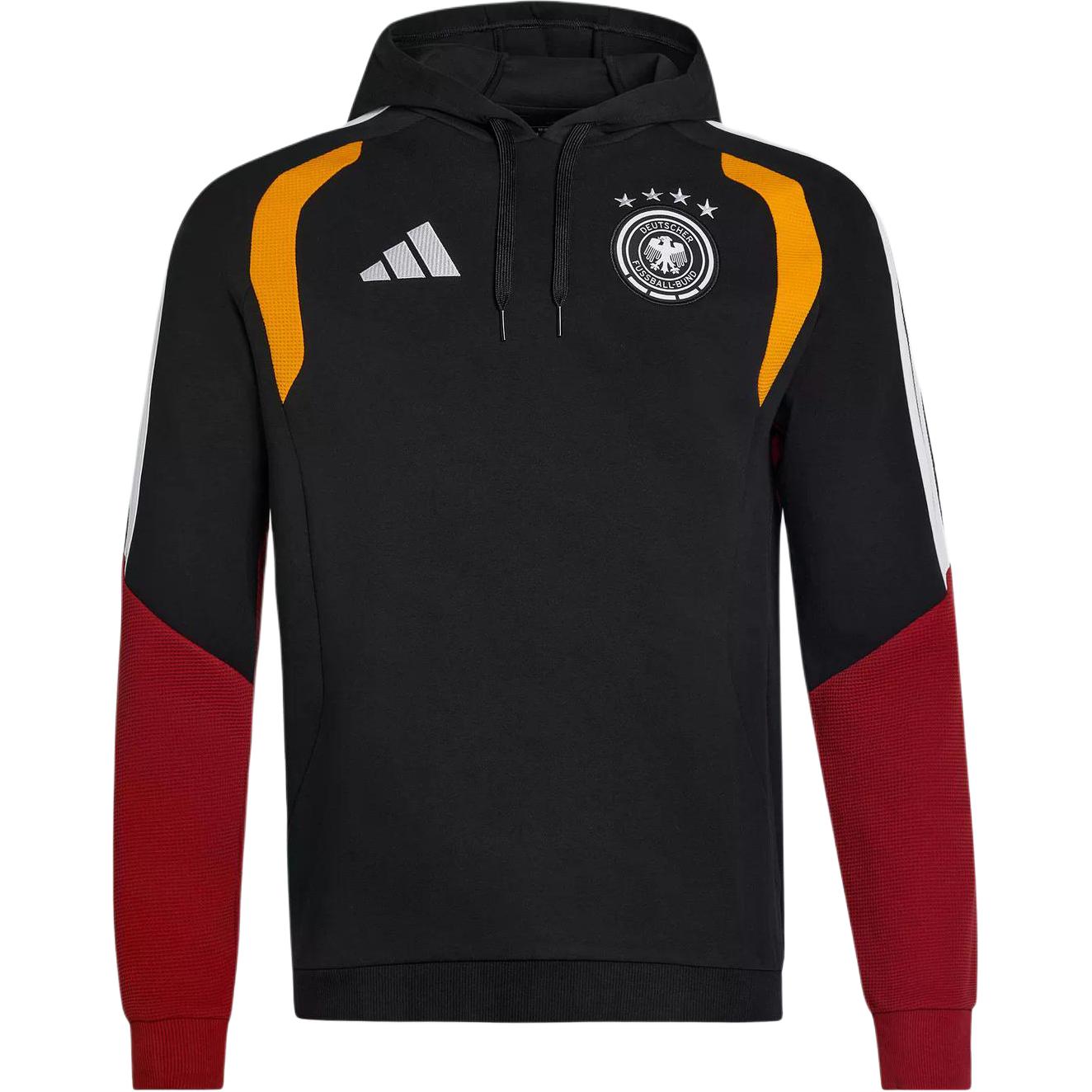 Adidas FW25 Tiro 26 Competition Germany National Team Football Training Hoodie Men Black KB4482 L