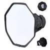 30CM Flashlight Diffuser Portable Universal Flash Flashlight Softbox Diffuser for External Speedlite