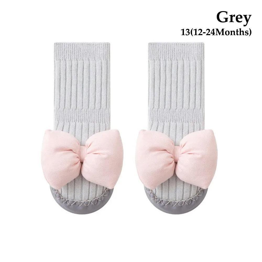 1Pair Autumn Baby Socks Shoes Middle Tube Kids First Walkers Children Toddler Shoes  Girls Princess