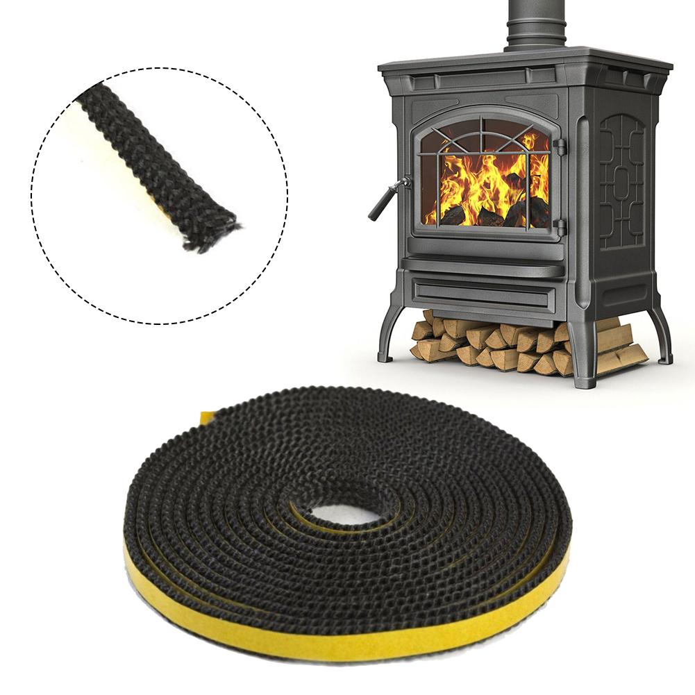 10x2mm Sealing Strip 1pcs 4M Cotton Door Fireplace Gasket