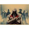 Assassin's Creed Retro Kraft Paper Wall Poster Mural 250