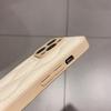 Ins Wave Curve Beige Down Jacket Phone Case For For Iphone Air 13 11 12 14 1 Plus 16 17 Pro Max Leather Silicone Shockproof Cover