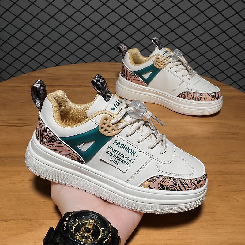 Size 31-44 fashion parent-child shoes personalized youth casual skateboard shoes men's four seasons tide board shoes outdoor sports shoes