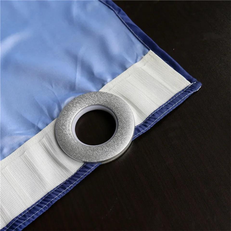 Cortinas Grossas com LOGOTIPO Personalizado Po Brand para Sala de Estar, Cortina Divisória de Ambiente, POD Personalizado, Decoração de Casa com Ganchos, 1 Painel