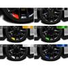 Universal Car Wheel for Rim Stickers Reflective Hash Mark Stripe Racing Wheel Hu