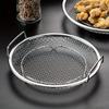 Stainless Steel Frying Oil Filter Tray, Kitchen Oil Filter Tray, Mesh Filter Basket for Frying Barbecue Food, Kitchen Filter
