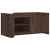 VidaXL Coffee Table Brown Oak 100x50x50 Cm Engineered Wood, Side Table, Living Room Table, Accent Table, End 848366