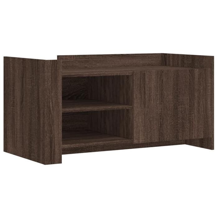 VidaXL Coffee Table Brown Oak 100x50x50 Cm Engineered Wood, Side Table, Living Room Table, Accent Table, End 848366