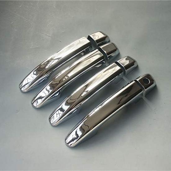 New Door Handle Cover Protector Trim for Honda Accord 10th 2018 2019 2020 2021 2022 (Carbon Fiber Print)