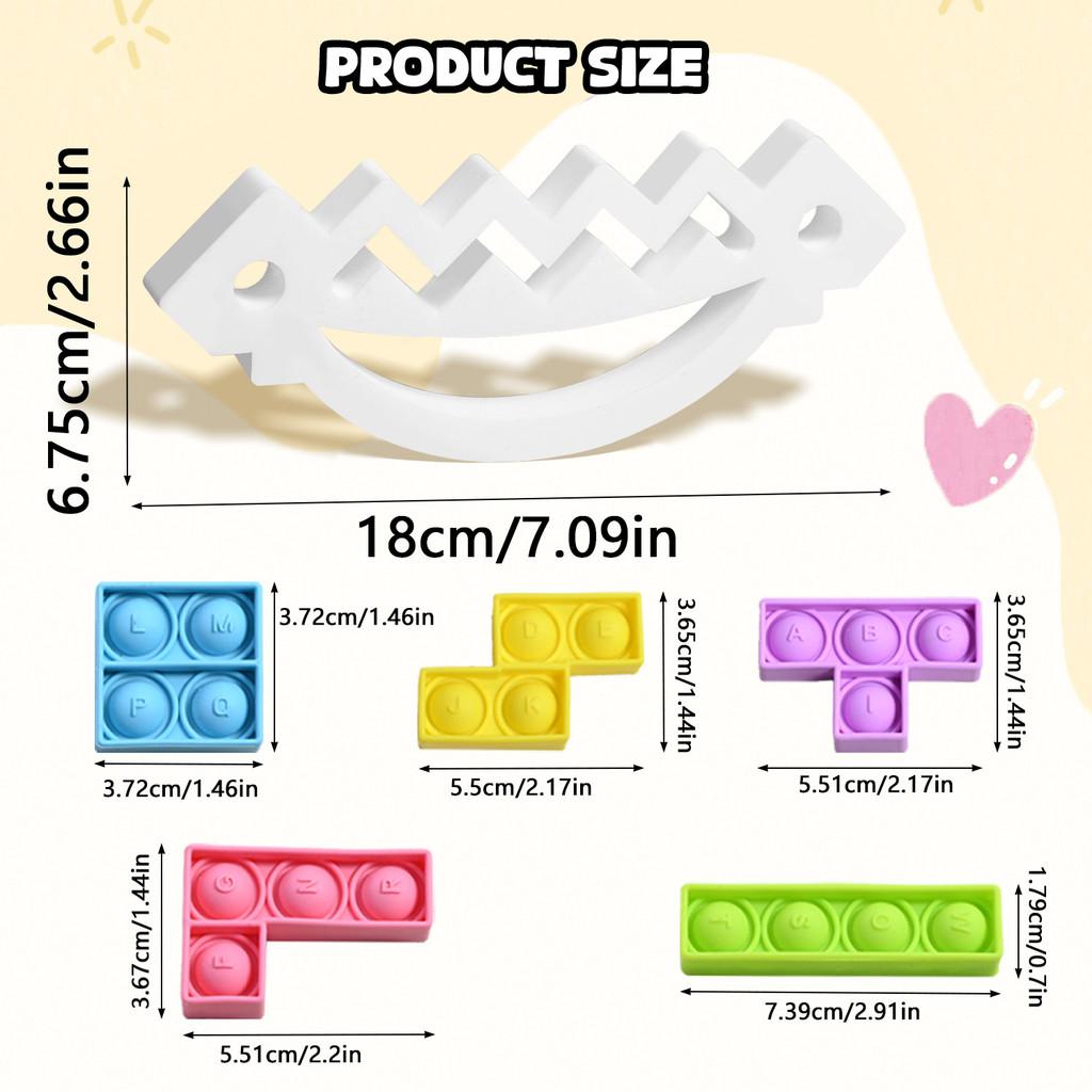 Silicone Kids Stacking Blocks With Balance Fun For Parentchild Play