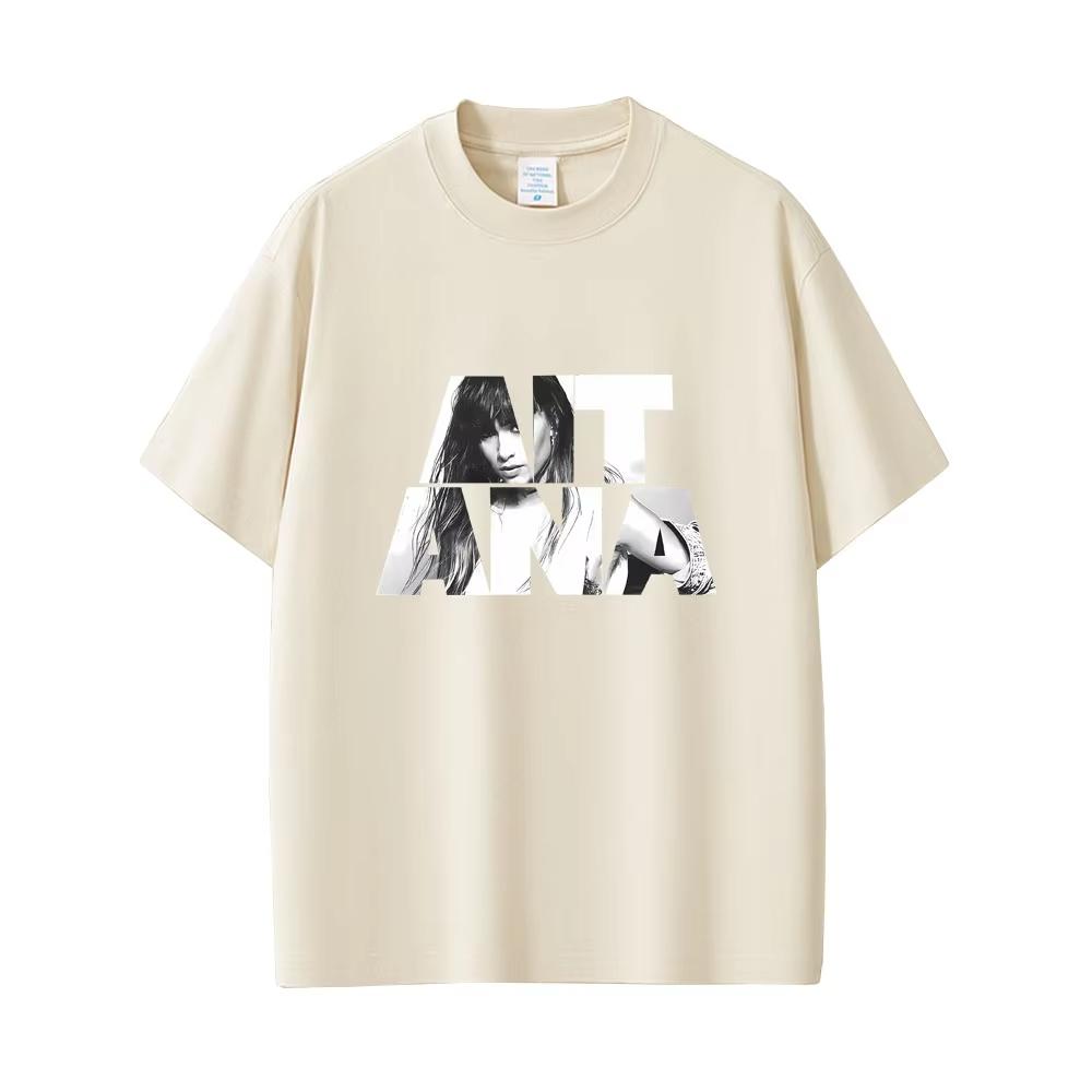 Aitana Graphic Tshirt CUARTO AZUL T Shirts Men Women Fashion Vintage Oversized Short Sleeve Male Casual Soft Cotton Tshirt Top