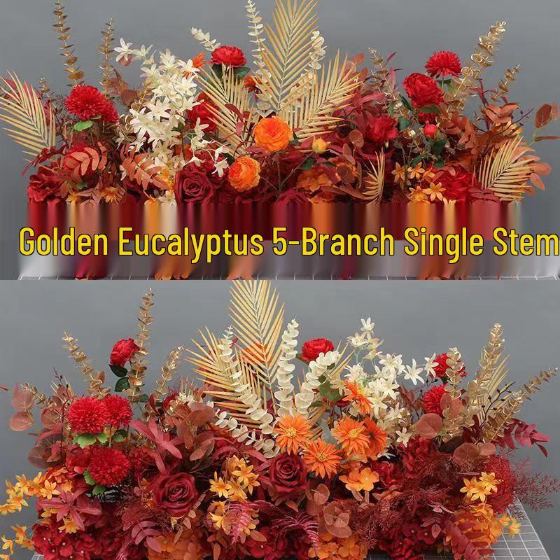 

Искусственные цветочные композиции: Украшения для свадебного прохода и сцены