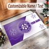 Personalized Crystal Velvet Carpet Austria Wien FC Pattern Non Slip Floor Rug