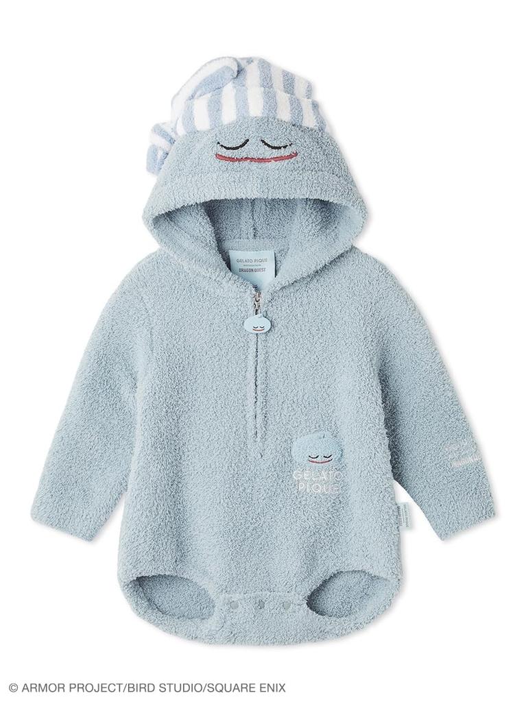Gelato Pique Dragon Quest Baby Powder Slime Romper Leg Warmer Set BLU & (PBNO255419, 80)