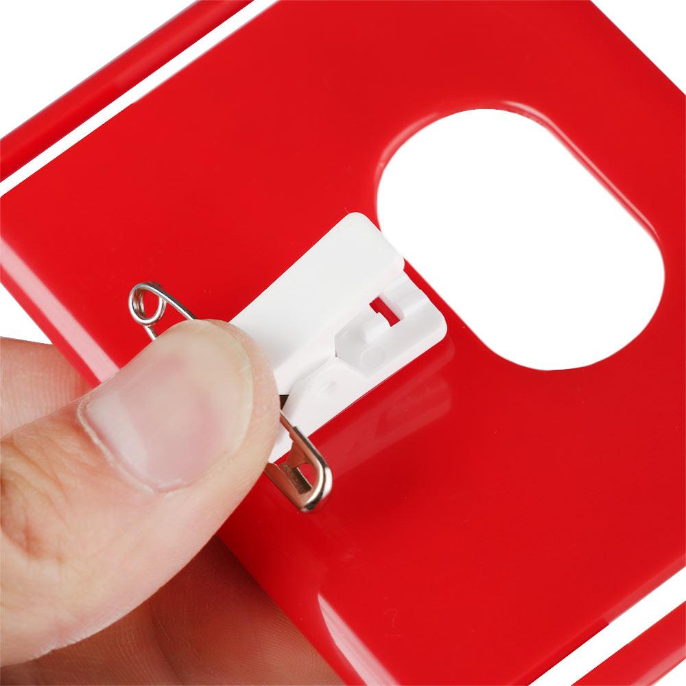 Name Tags Bank Credit Card Business ID Badge Holder Card Bag Card Holder With Pin Clip Badge Case