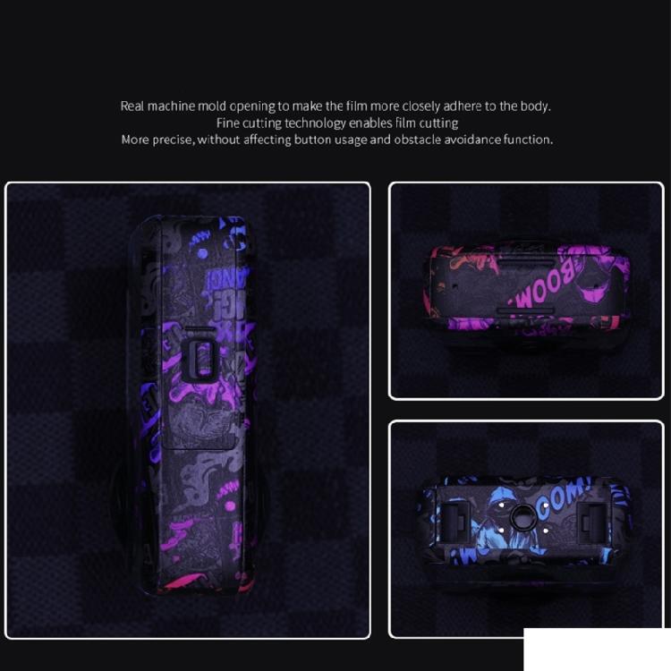 Adhesive Sticker For 360 Cameras Cut Design Scratch Resistant PVC Film Color Variety Pack