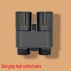Bidet Toilet Sprayer Set Spray Water Bathroom Handheld Bidet Sprayer Toilet Shower Double Outlet Angle Valve Toilet Accessories