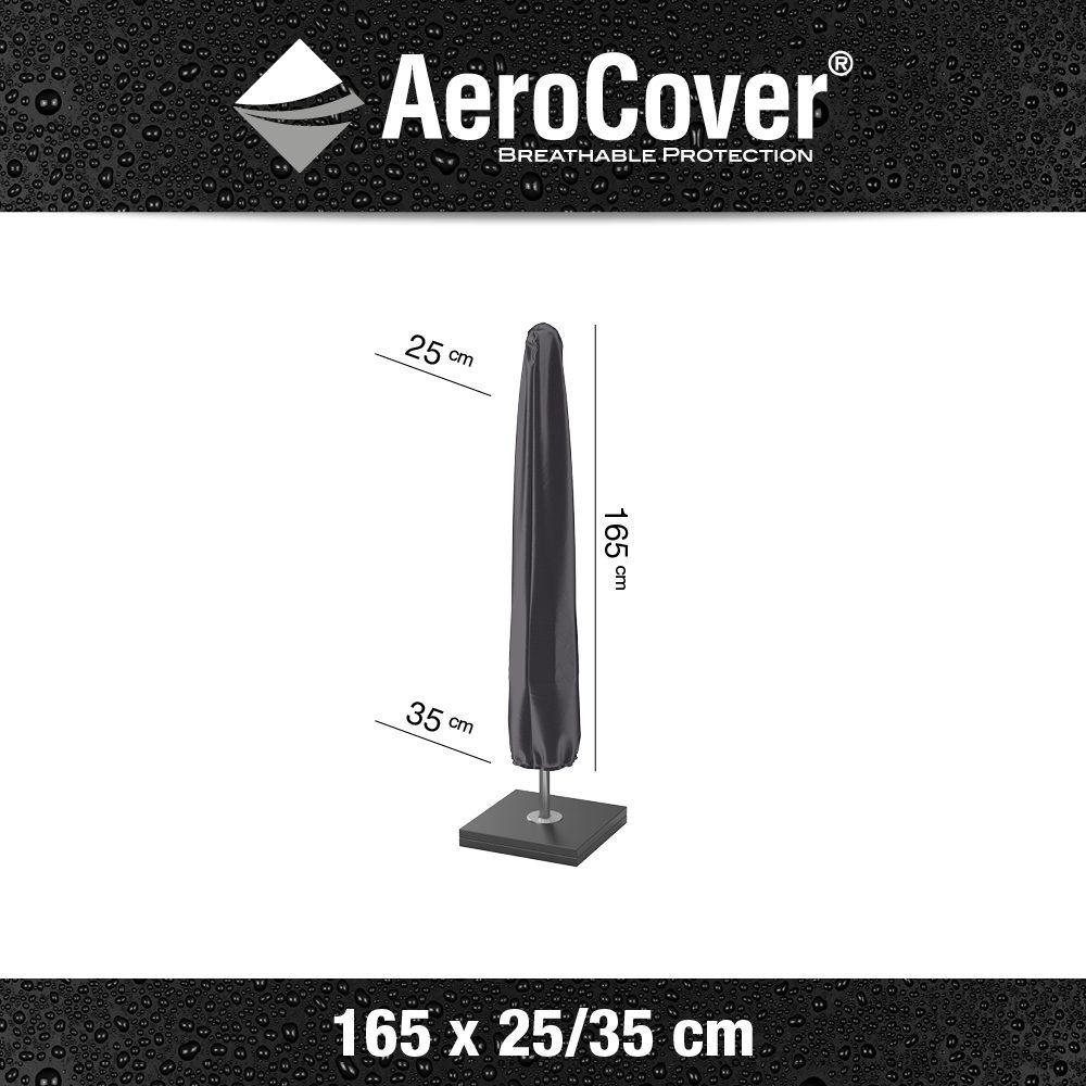 Garden Umbrella Cover 7982 Ø25-35X165 Aerocover Anthracite Homms