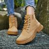 High Top Hiking Shoes Spring and Autumn Martin Boots Hiking Hiking Shoes Outdoor Sneakers