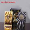 Tarot Cards Gift Set Waterproof Plastic For Family Board Games And Emotional Development