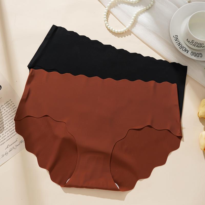 Ice Silk Briefs Women's Thin Breathable Underwear Quick-drying Ladies Panties