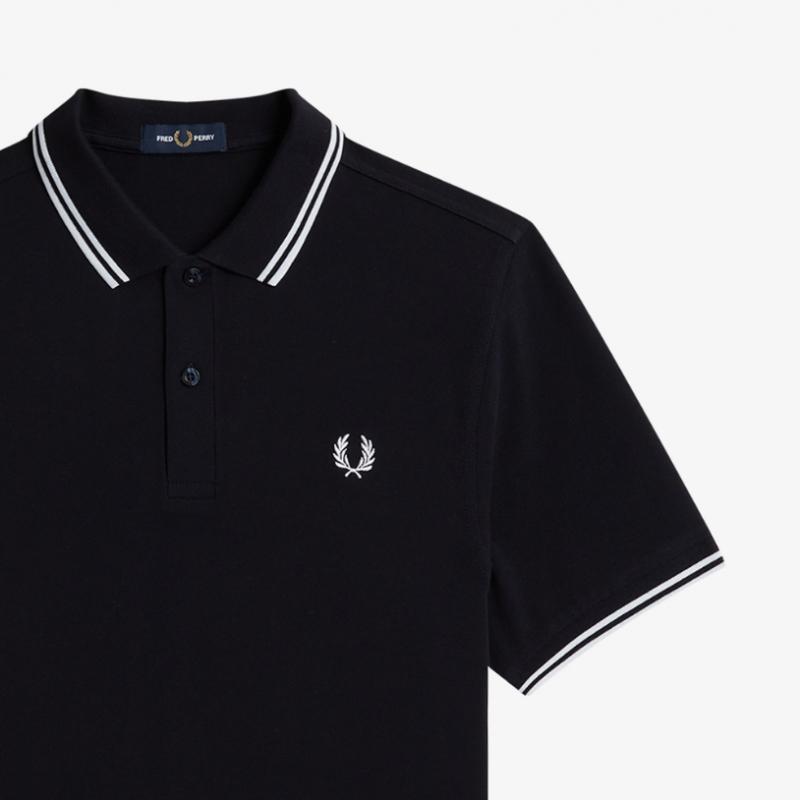 Fred Perry Fred Perry Twin Tip Fred Perry Shirt  238   Afpm2413600 238 