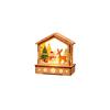 Christmas Wooden Illuminated Tabletop Decoration for Holiday Mantel Shelf Home
