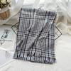 High End Imitation Cashmere Plaid Scarf Versatile and Warm In Winter  Women's Neck Scarf  Fringed Shawl