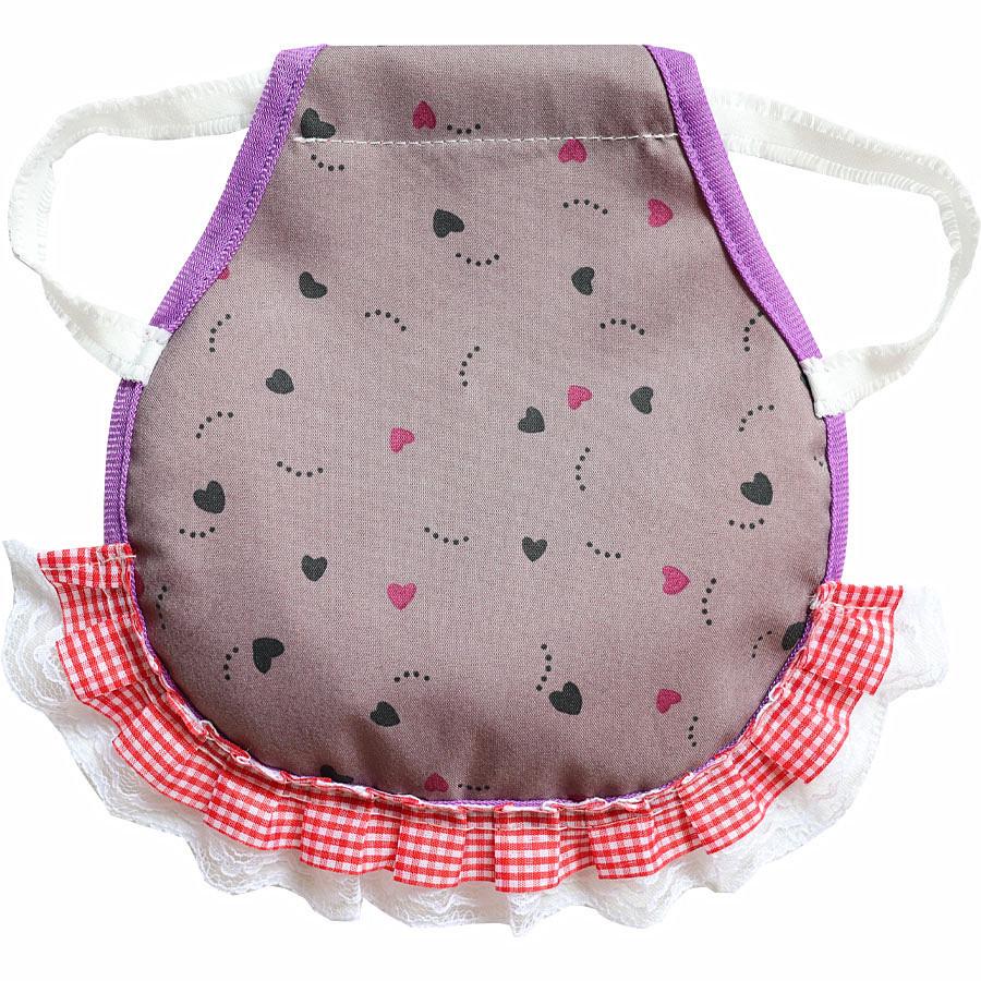 Dual-Layer Hen Saddle Apron with Feather and Back Protector