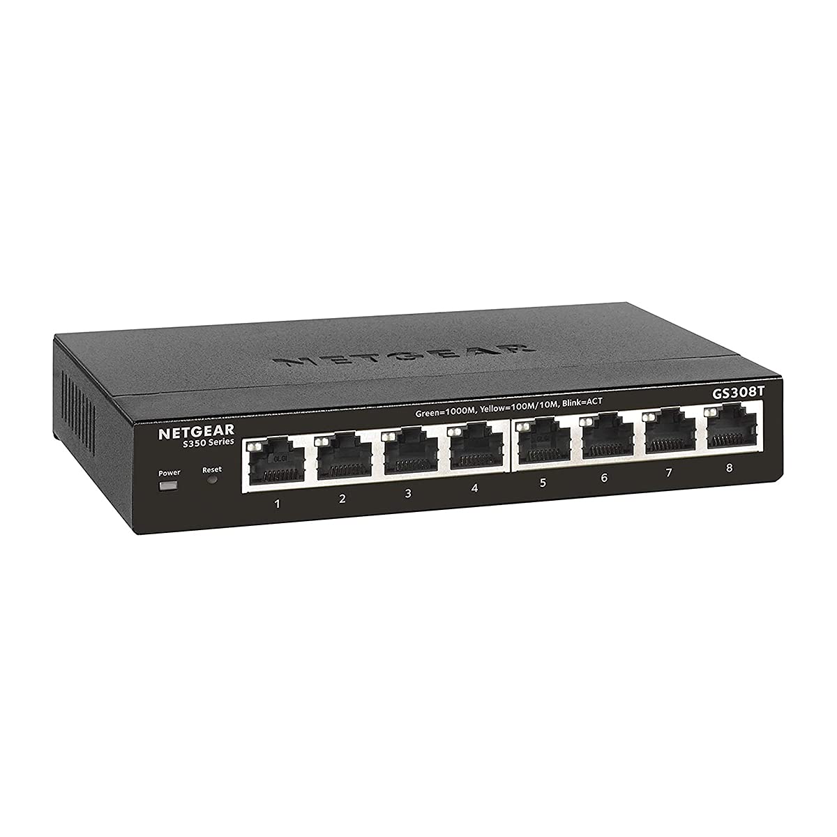 

discontinued NETGEAR Switching Hub Giga 8 Port Smart VLAN QoS ACL SNMP Loop Prevention Japanese GUI GS308T [Manufacturer product]
