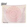 Retro Style Wall for Dorm Circular Pattern Tapestry Indian Hanging Bohemian Tapestry Rectangular Bedroom Living