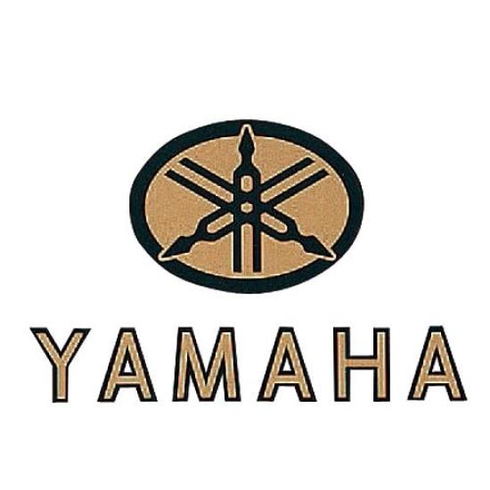 

Old racer tank emblem 1 set [Yamaha Motor] (2 pieces) Q5K-YSG-001-019 золотий