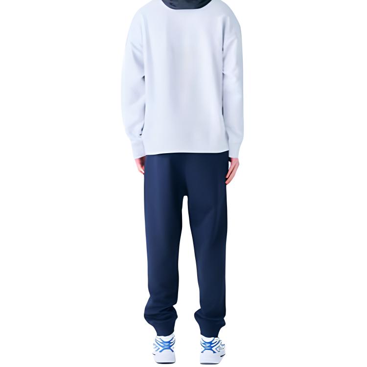 FILA Sweatshirts Unisex Light Gray Stand Collar Moderate Straight Fit FS2POF1112X-WTM