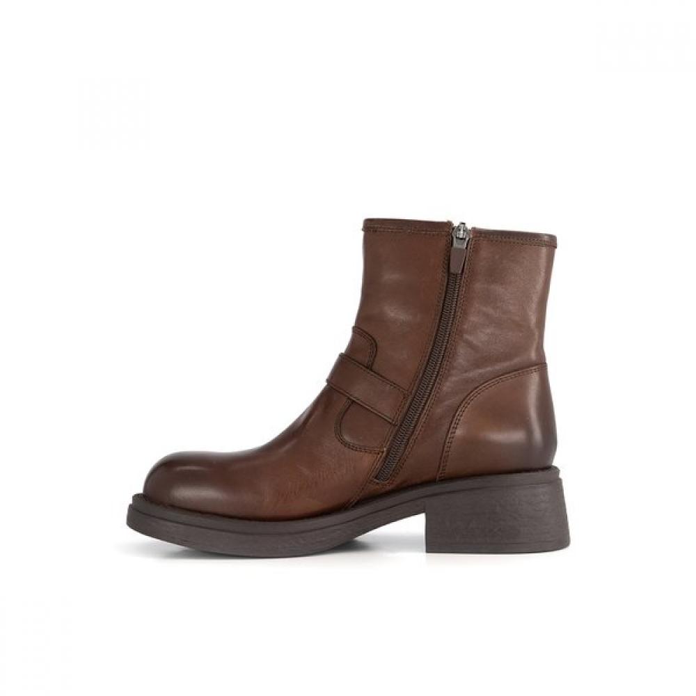 Soda Women S Ankle bootS Buckle Decor Semi dreSS Arb505 Ka20  4cm 
