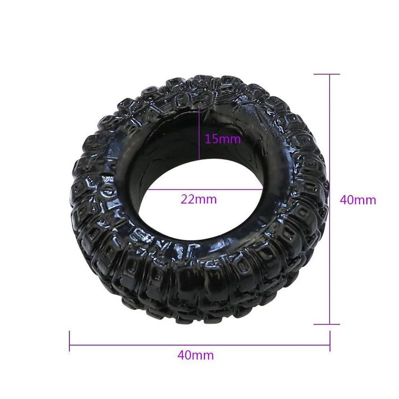 2 PCS/Set Soft Cock Rings Penis Lasting Erection Male Delay Ejaculation Scrotum Restraint Adult Sex Toys For Men TPE Reusable