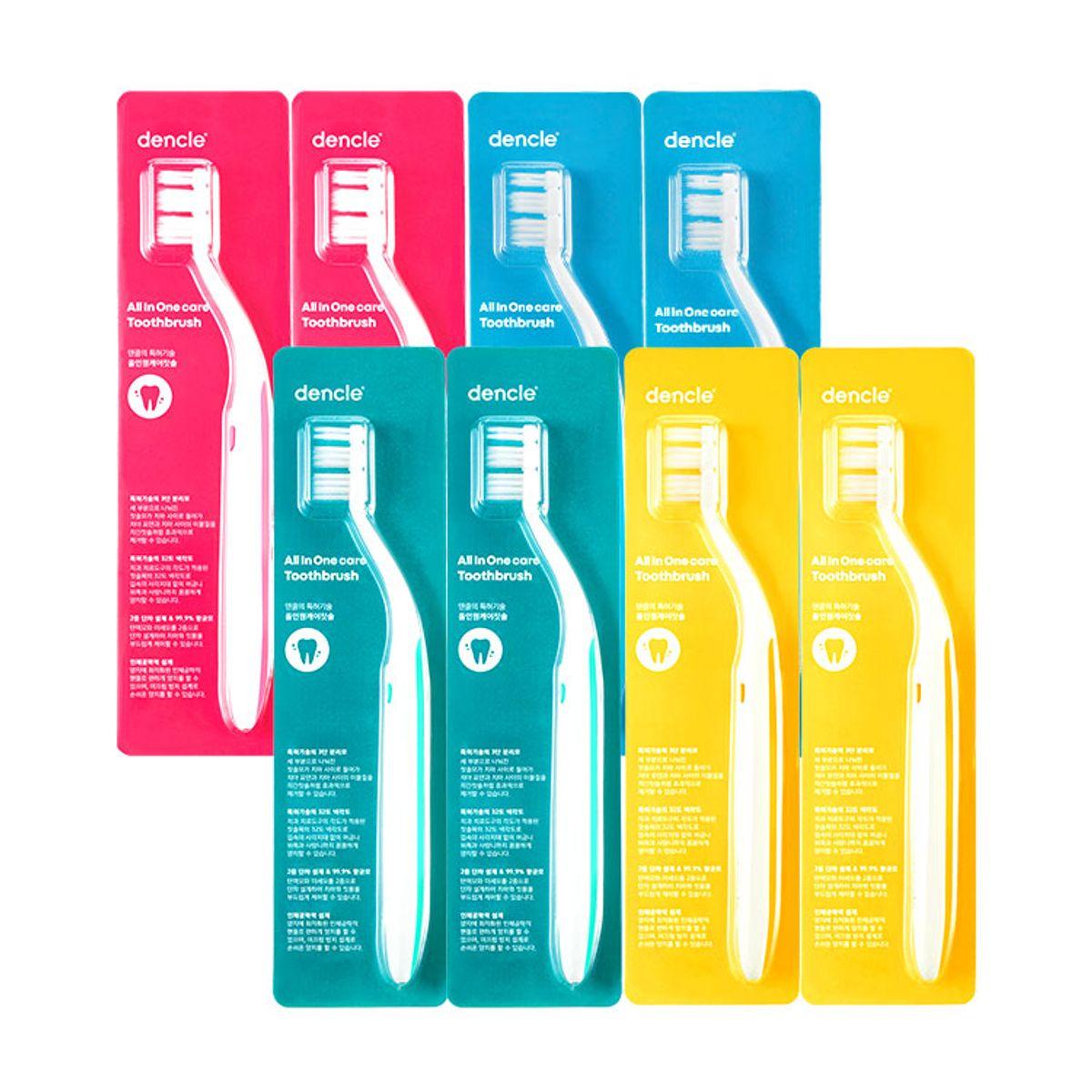 All-in-One Care Toothbrush 8-Pack