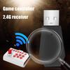 Game Console USB Wireless Dongle Receiver Multifunctional 2.4G Receiver Adapter Bluetooth-compatible for TV PC Computer