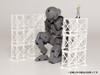 PM Office A PLUM Pop Otherworld Series Scaffolding White Plastic Kit PP210 1/64-1/100