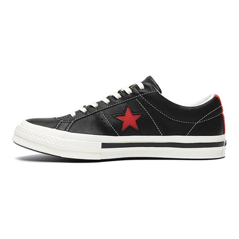 One Star Kasina X Converse Ox 'Black Fiery Red' 162839C