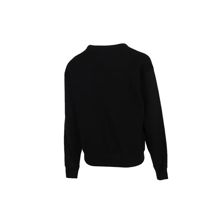 (WMNS) Converse All Star Sweater Asia Sizing 'Black' Women's 10019801-A01