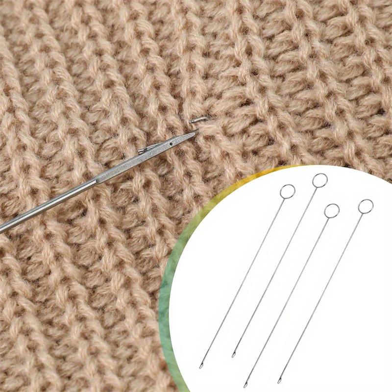 4pcs/pack Sewing Loop Turner Hook Needle Hook Crochet Supplies Tongue Croche - Sewing Concepts Tool