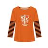 Girls Long Sleeve Halloween Day T Shirts Kids Fall Tops Crewneck Basic Tees 2-11Y