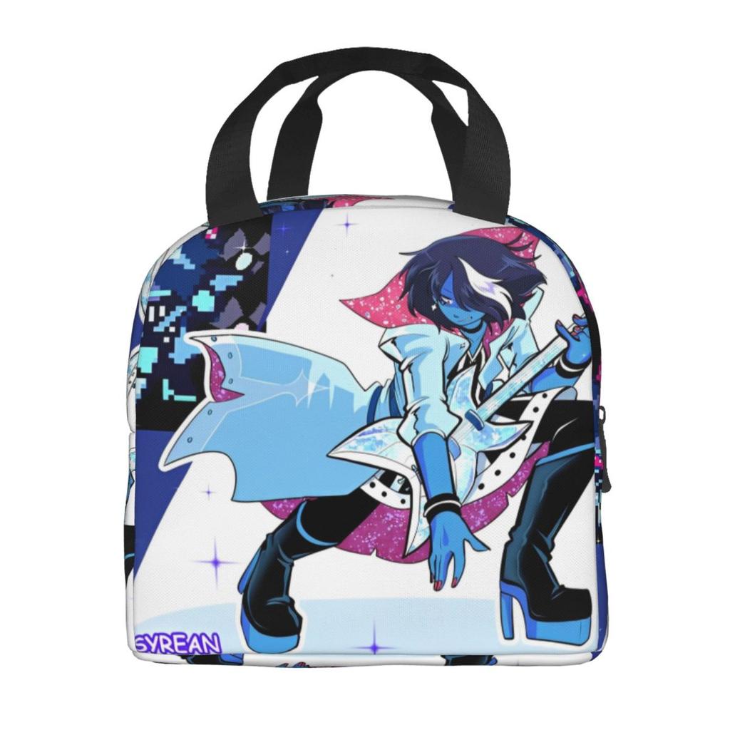 Deltarune Kapitel 3 Videospiele Merch Isolierte Lunchtasche Für Reiseaufbewahrung Lebensmittelboxen Wiederverwendbare Kühlbox Thermische Lunchbox