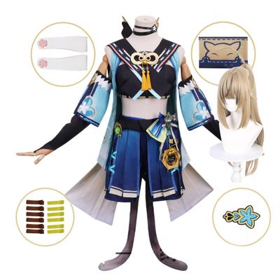Genshin Impact Kirara Cosplay Kostüm Anime Kleidung Halloween Karneval Kostüm