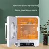 2-in-1 Baby Bottle Sterilizer & Dryer with UV Disinfection and Infant Supplies Storage