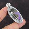 Purpurite Pendant Handmade Jewelry 925 Sterling Silver Pendant Antique Gemstone Jewelry Birthstone Jewelry Gift For Friend Statement Pendant