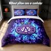 Austria Wien FC Design Bed Bedding Set 1 Duvet Cover + 2 Pillowcases Soft Breathable Household Bed Linens