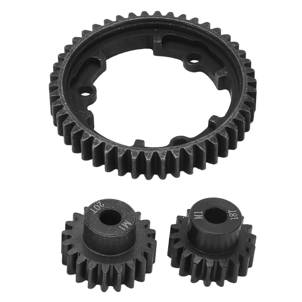 Hard Steel 46T Main Spur Gear M1 18T 20T Pinion for Traxxas XO 1 E REVO 2.0 Remote Control Car